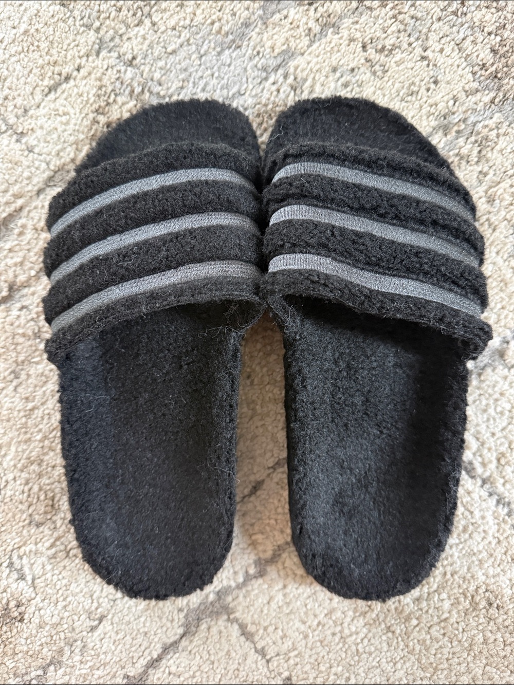 Adidas Fuzzy Slide Sandals